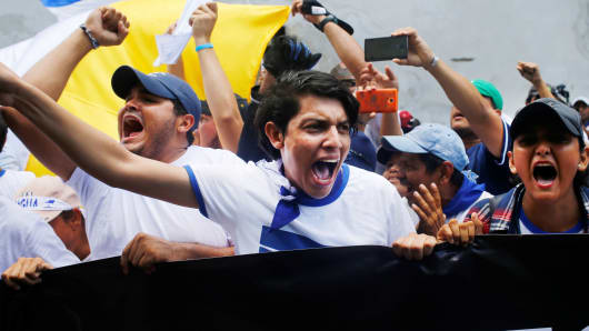 CNBC: Nicaragua is on the verge of civil war. The fallout could become the ‘biggest wild card’ in the midterm elections